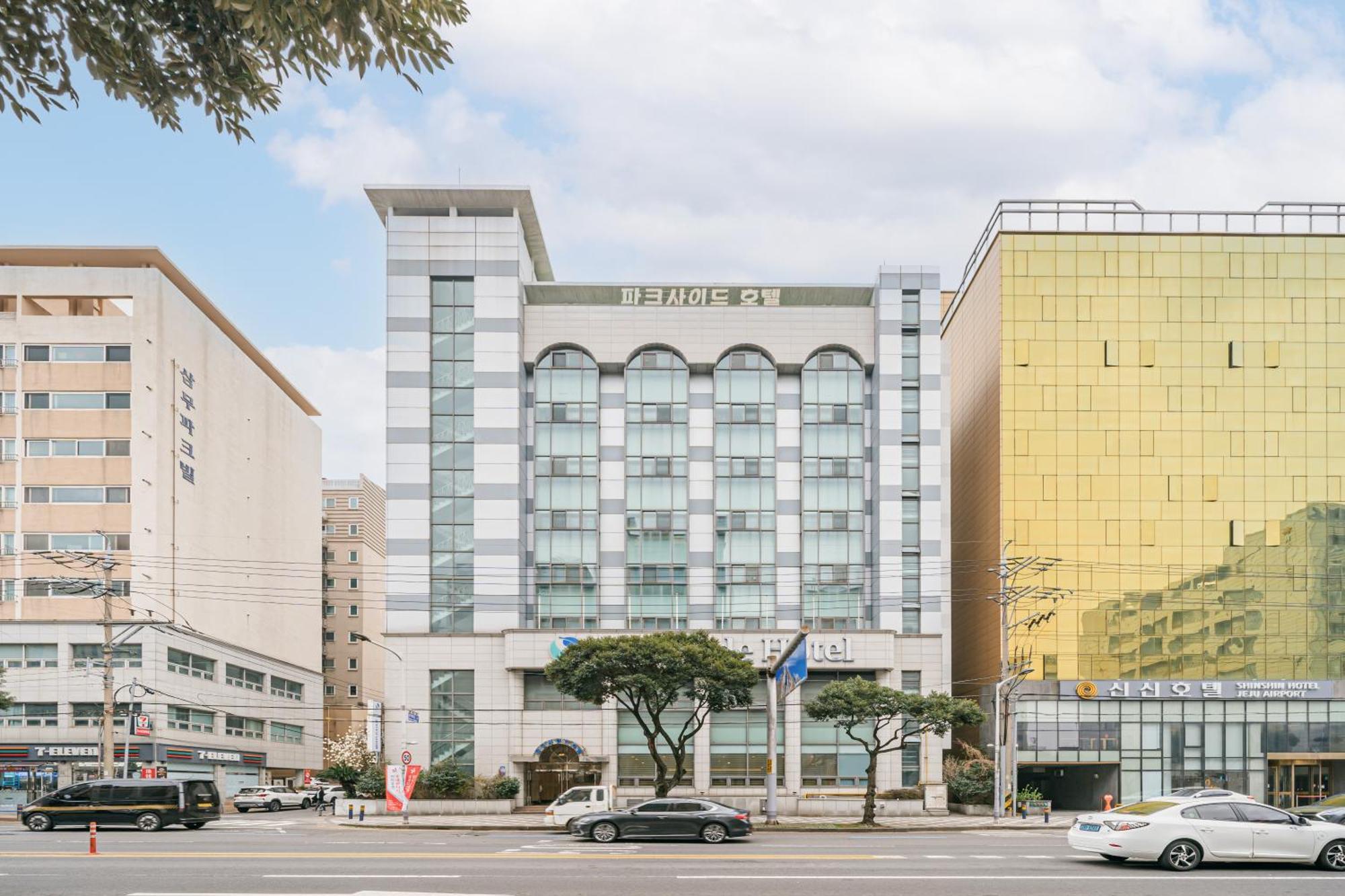 Jeju Parkside Tourist Hotel ภายนอก รูปภาพ